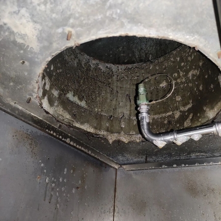 Conducto campana horno